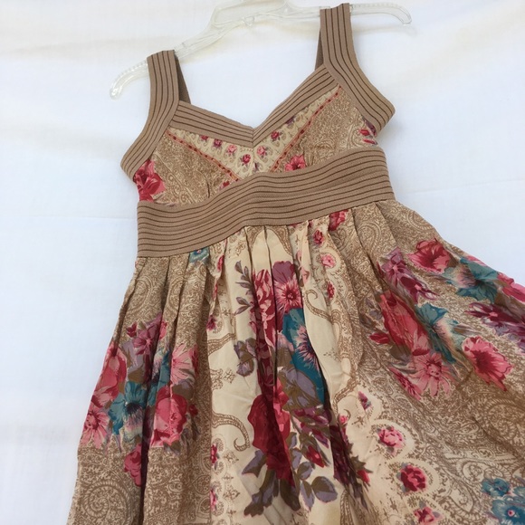 PLENTY • Silk Maxi Floral Dress *Rare* - Picture 3 of 15